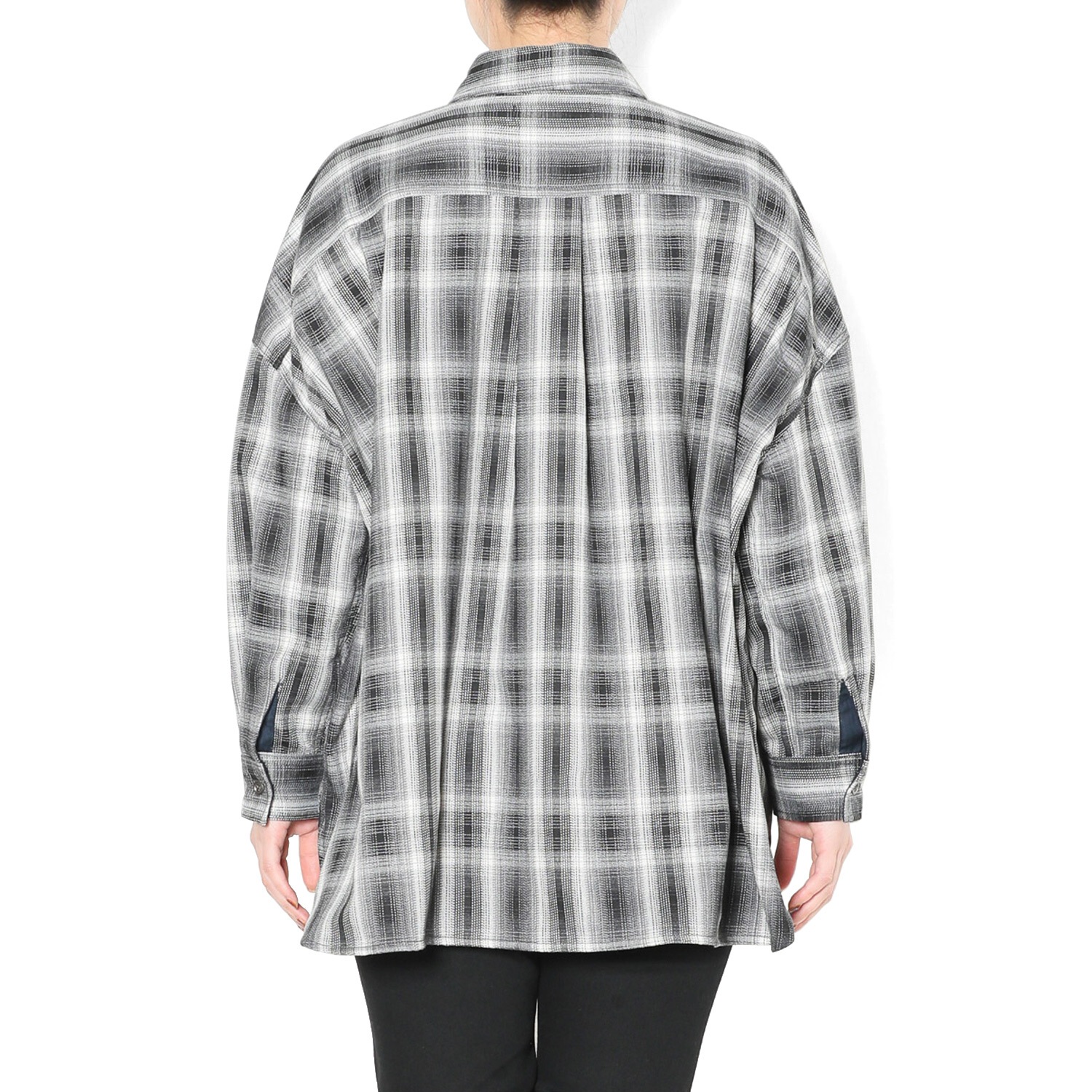 【grandma】ANREALAGE ボールチェックシャツ grandma】ANREALAGE ボールチェックシャツ grandma様専用】ANREALAGE