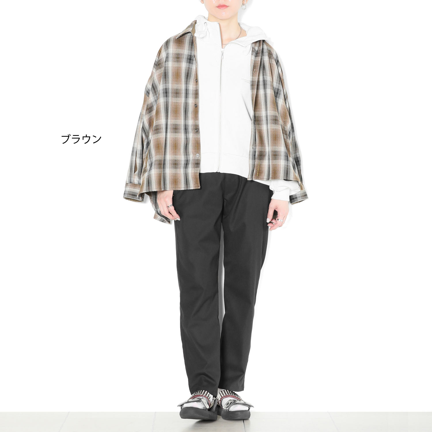 ひろです LEPSIM パーカー BIGフーディー 124741 レディース : ZOZOTOWN