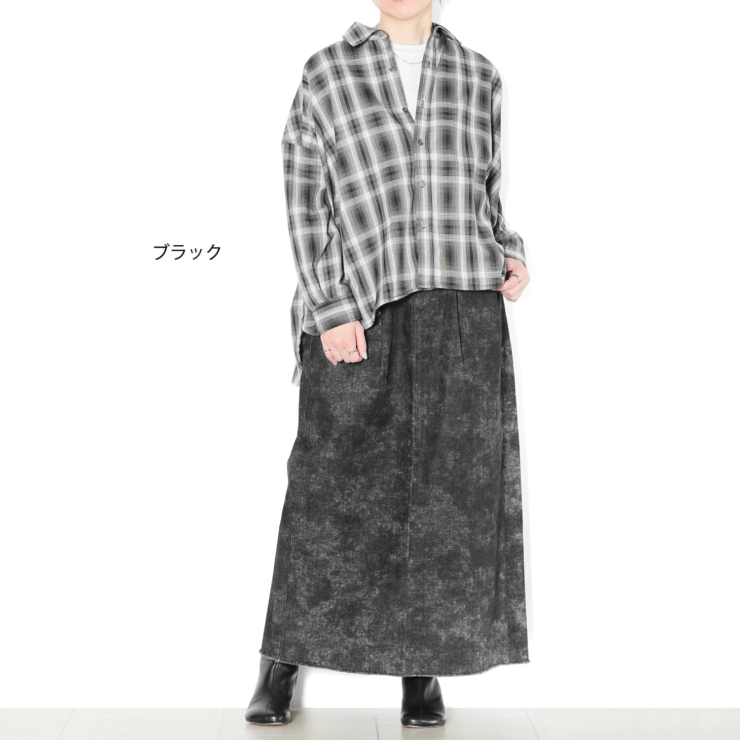 ゆみ0619 チェックシャツ | ANTGAUGE OFFICIAL ONLINE SHOP/アントゲージ公式通販