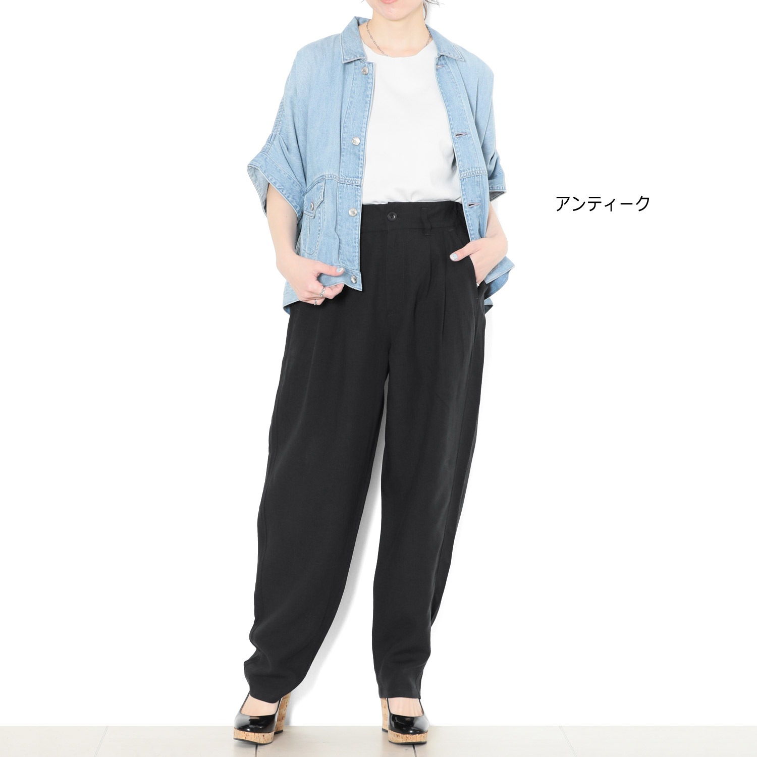 デニムポンチョ | ANTGAUGE OFFICIAL ONLINE SHOP/アントゲージ