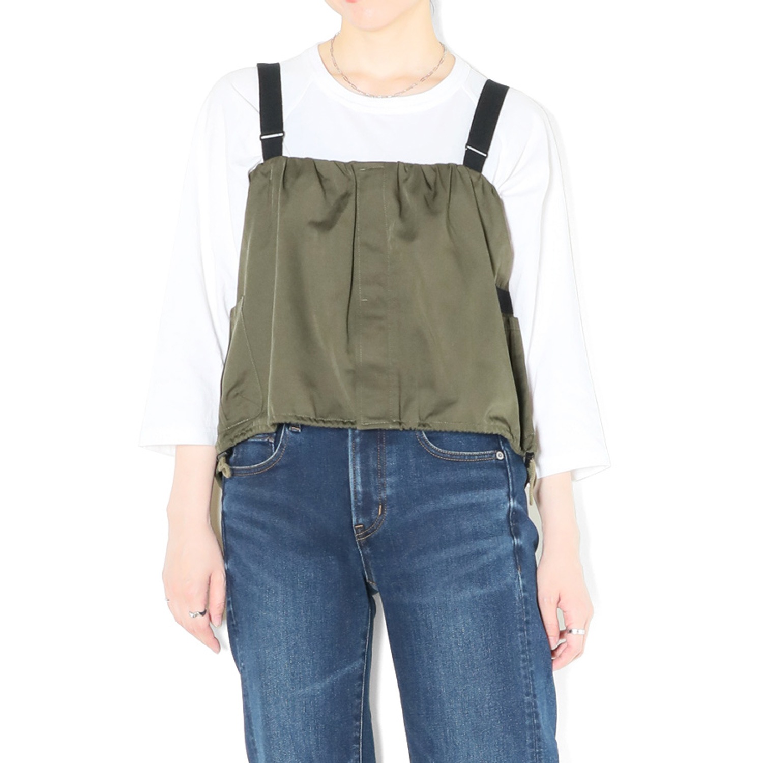 ANTGAUGE アントゲージ 新品 タグ付き デニムビスチェ 3WAYビスチェ