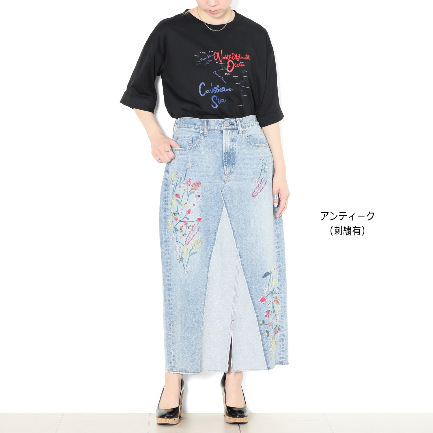 デニムマキシスカート | ANTGAUGE OFFICIAL ONLINE SHOP/アント