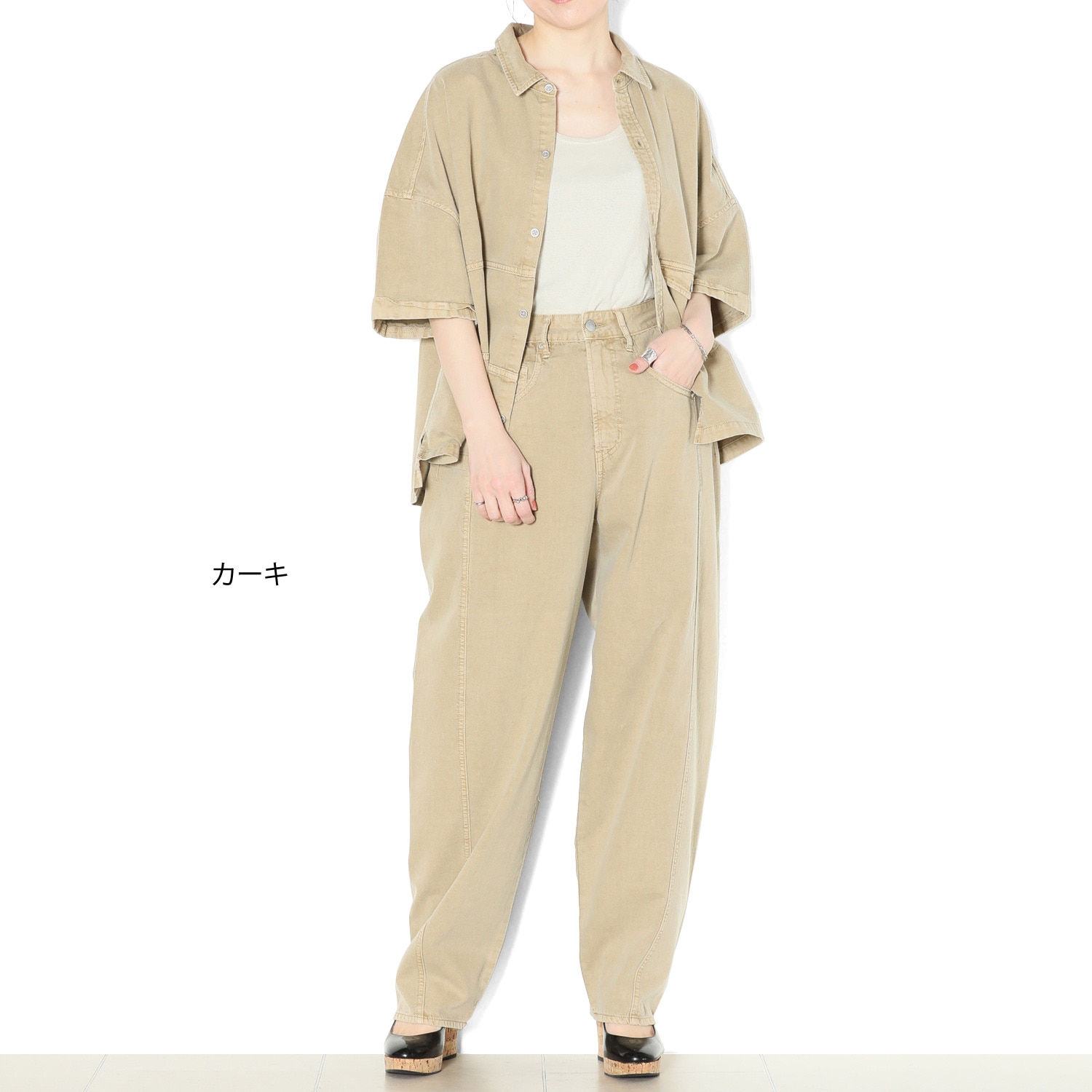 タグ付き未使用　アントゲージ　ルーズバレルジーンズ　M ルーズバレルジーンズ | ANTGAUGE OFFICIAL ONLINE SHOP/アント