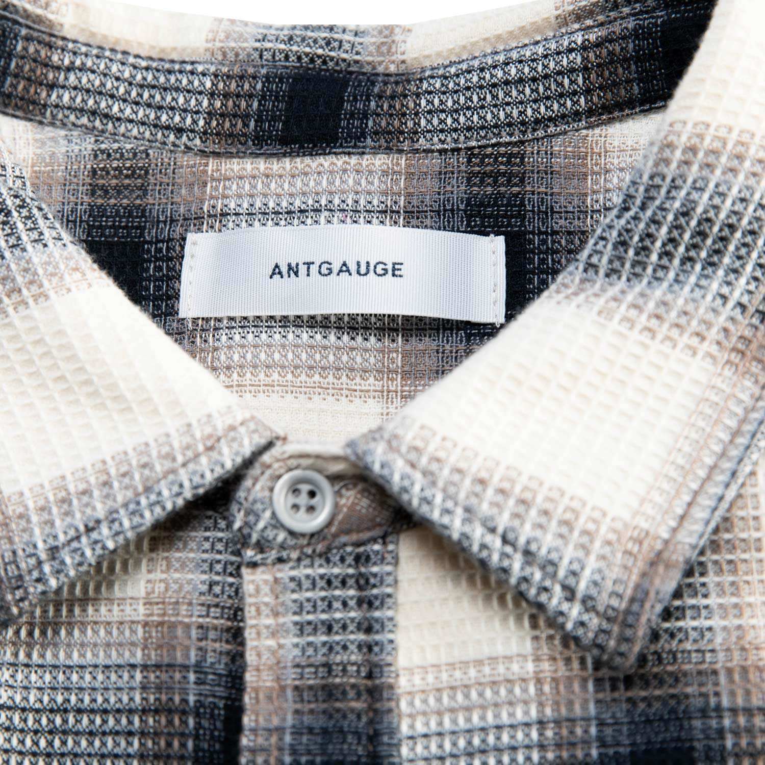 【新品未使用】ANTGAUGE アントゲージ チェックハーフシャツ ネイビー チェックハーフシャツ | ANTGAUGE OFFICIAL ONLINE SHOP/アント