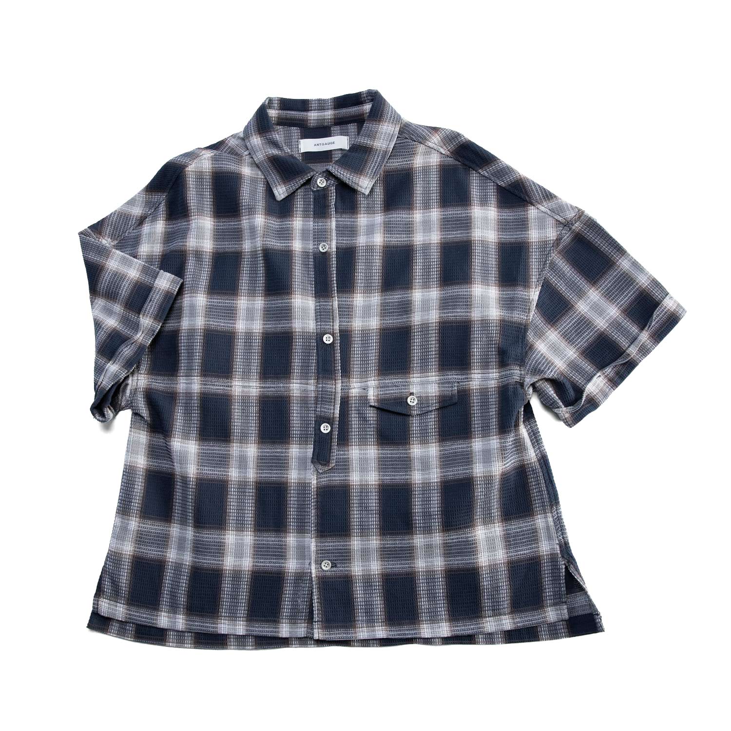 チェックハーフシャツ | ANTGAUGE OFFICIAL ONLINE SHOP/アントゲージ