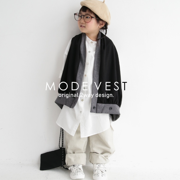 着方を変えれば雰囲気変わる2WAYスタイル。変形モード羽織り・再再販。モノトーン羽織りが作るモードな世界観。メール便不可 TOY
