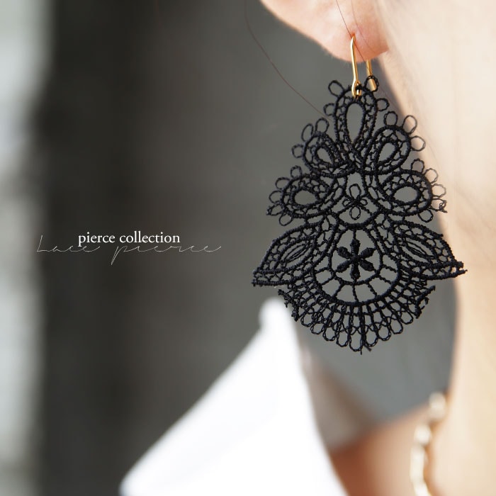 あみ〜未使用ーageteレースピアス あみ〜未使用ーageteレースピアス agete ピアス 「WEB限定」K10ピアス