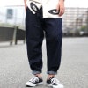 選べる風合い、立体的に着こなす定番サルエル。サルエルデニム・再再販。メール便不可