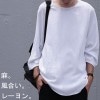 カジュアルな中に上質な品を感じる風合いを。麻混ワイドトップス・再再販。(80)メール便可