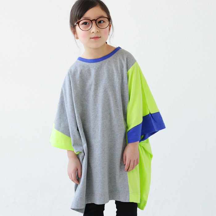 緩さとプレイフルな旬色。オーバーサイズが丁度よい。ネオンカラートップス・再再販。メール便不可TOY