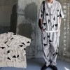 遊び心ある柄。シックに洗練された大人ナチュラル。幾何学柄ジャケット・メール便不可