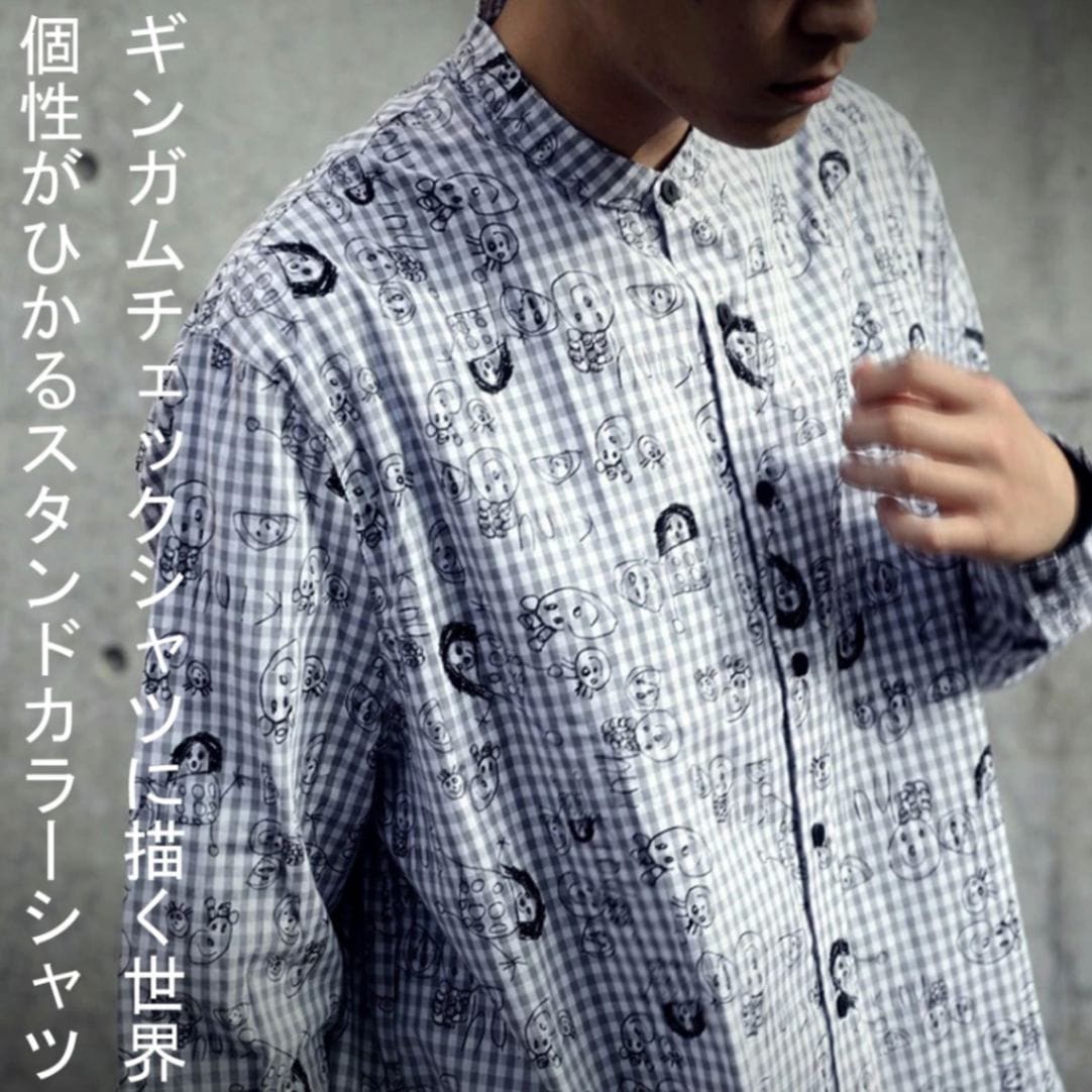 オリジナルプリントシャツ メンズ トップス シャツ 長袖 綿 再再販 メール便不可 Z 父の日 Mens All Item Antiqua公式サイト