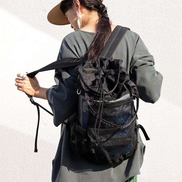 軽量メッシュリュック ブラック*6 楽天市場】Dickies デイパック メッシュ ポケット付 ポリ ディッキーズ