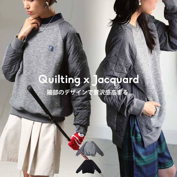 ANTIQUA GOLF×STCH トップス レディース 送料無料・メール便不可