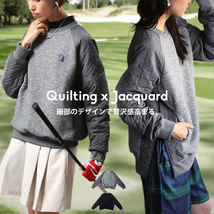 ANTIQUA GOLF×STCH トップス レディース 送料無料・メール便不可