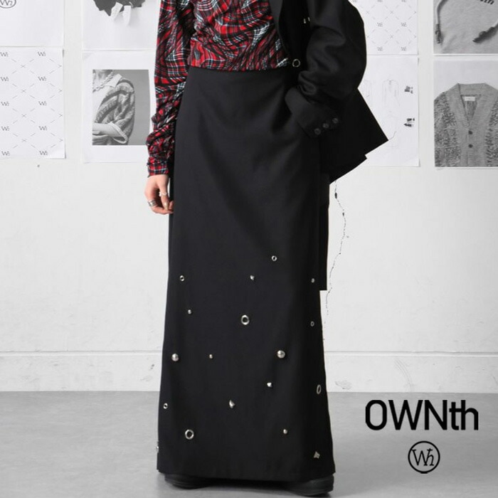 パーツデザイン スカート レディース ボトムス ロング 送料無料・メール便不可