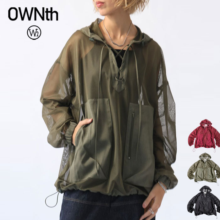 春支度、第２弾。最大15,000円OFFメッシュ プルオーバー レディース トップス ギャザー 送料無料・メール便不可