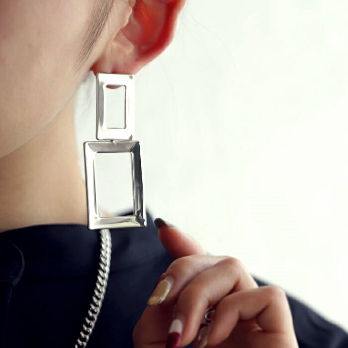 アクセ送料無料 ピアス アクセサリー ニッケルフリー チタン 揺れる アシメ レディース・(10)メール便可