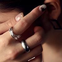 アクセ送料無料 リング 指輪 ピンキーリング 4号 5号 10号 5個セット