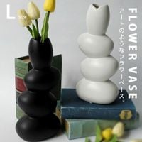フラワーベース 花瓶 Sサイズ 北欧風 セラミック 送料無料 ・メール便