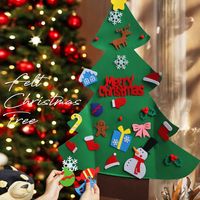 フェルト クリスマス Xmas クリスマスツリー 飾り ナチュラル ギフト