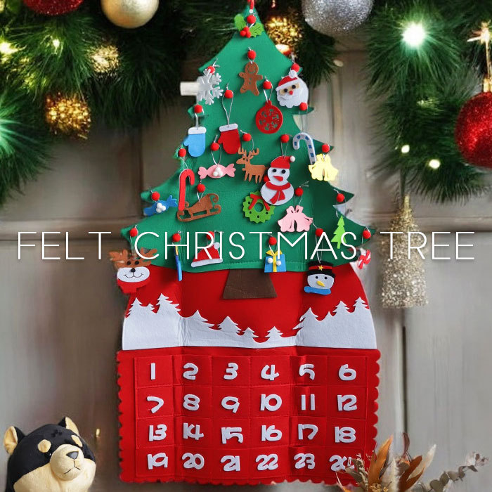 フェルト クリスマス Xmas クリスマスツリー 飾り クリスマス
