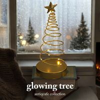 ツリー クリスマスツリー Lサイズ 約33cm クリスタル クリスマス