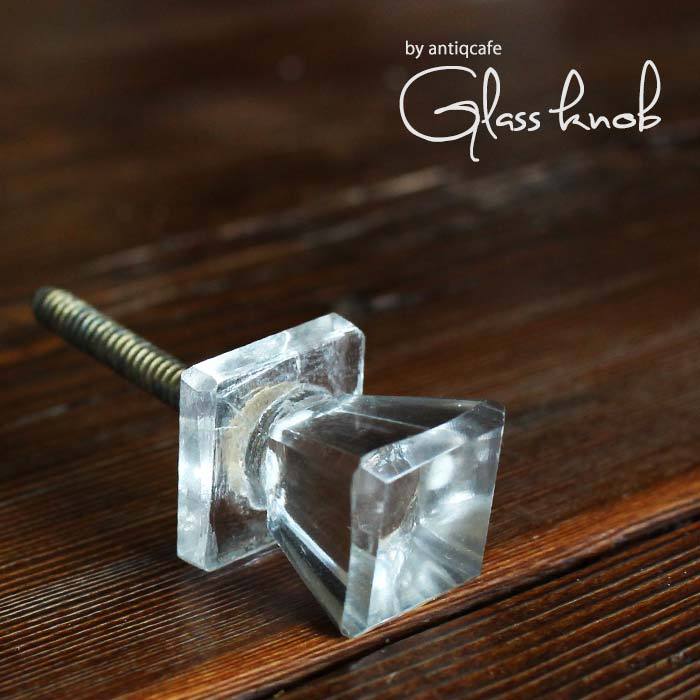 プルノブ ドアノブ 取っ手 取手 引き出し ガラス クリスタル調 クリア つまみノブ 取っ手つまみ DIY 模様替え ハンドル 家具 棚 タンス キッチン クローゼット 扉 ハンガー掛け・メール便不可