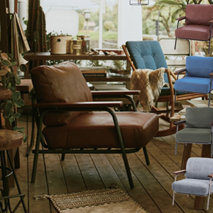 【送料無料】ソファ 1人掛け アーム付き おしゃれ 椅子 家具・メール便不可【DRS】