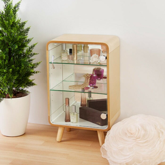 【送料無料】キャビネット 棚 シェルフ ラック 収納 3段・メール便不可【DRS】