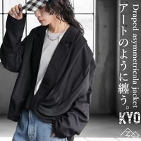 リネンジャケット メンズ ペイズリー柄 長袖 送料無料・メール便不可