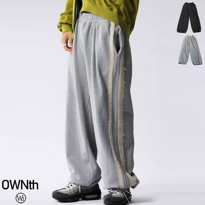 サイドライン 裏毛 スウェットパンツ メンズ 綿 送料無料・メール便不可