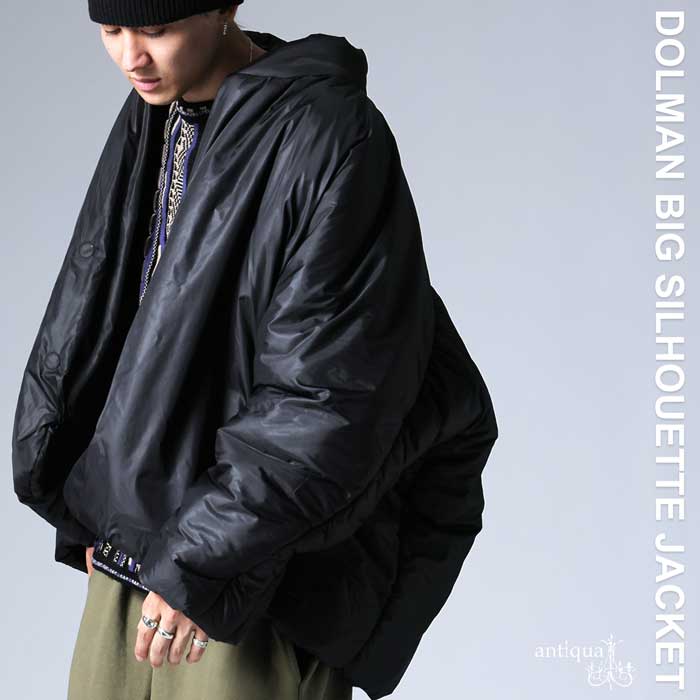 ドルマン 中綿ジャケット メンズ アウター 送料無料・メール便不可