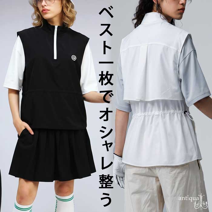 miyu  アンティカ　レディース　ゴルフウェアー　上下セット miyu アンティカ レディース ゴルフウェアー 上下セット GOLF｜ゴルフ