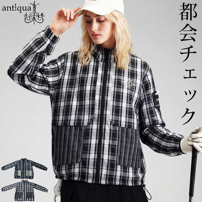 ANTIQUA GOLF×STCH ブルゾン レディース 送料無料・メール便不可