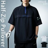 ANTIQUA GOLF×STCH プルオーバー メンズ 送料無料・(50)メール便可