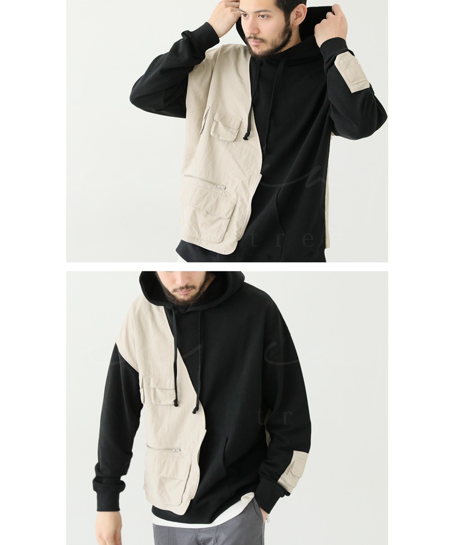 【24時間以内/送料無料】未使用 WAAC ワック メンズ パーカーベスト M プルオーバーパーカー パーカー メンズ トップス 送料無料・再