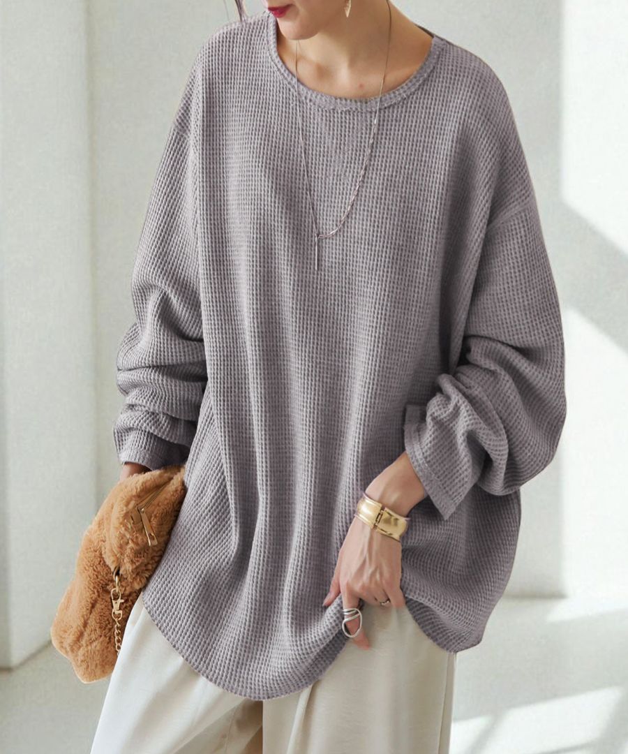 ON Climate Stretch ジッパー トップス ワッフル柄 Women's Maverick Waffle Knit Quarter Zip Pullover – Storm Creek