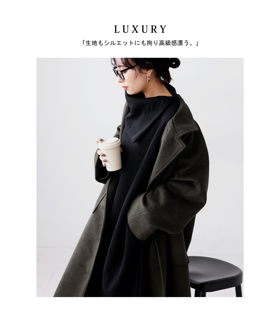 ワンピース レディース ロング 長袖 ハイネック 送料無料・再販
