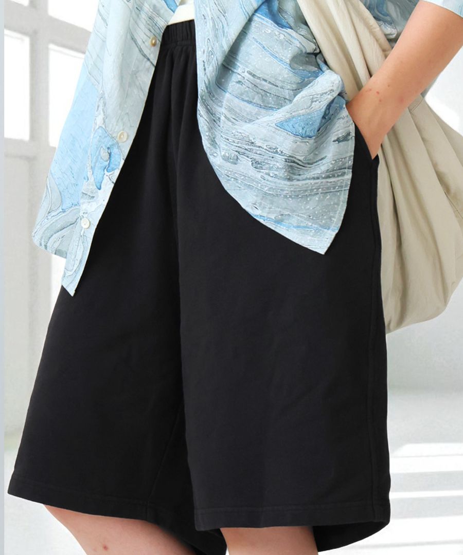 ハーフパンツ レディース ボトムス パンツ スウェット 男女兼用