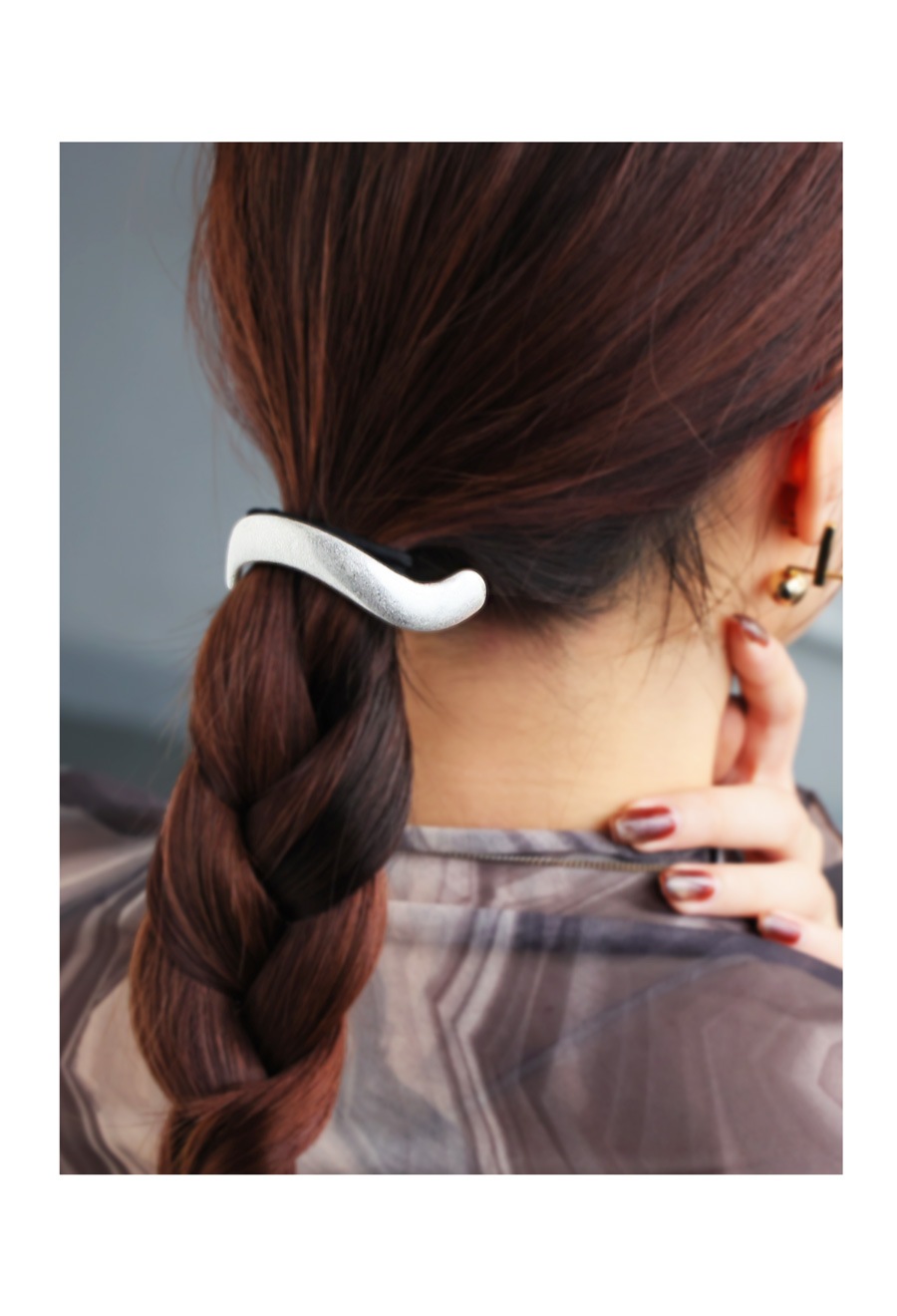 アクセ送料無料 ヘアゴム レディース ウェーブ ヘアアクセサリー・(50