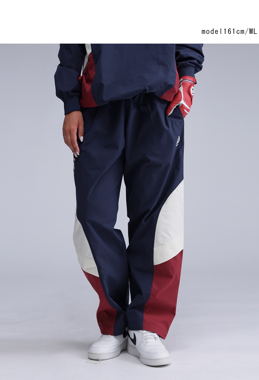 ☆ccc☆ ANTIQUA GOLF×STCH 配色パンツ レディース 送料無料・メール便