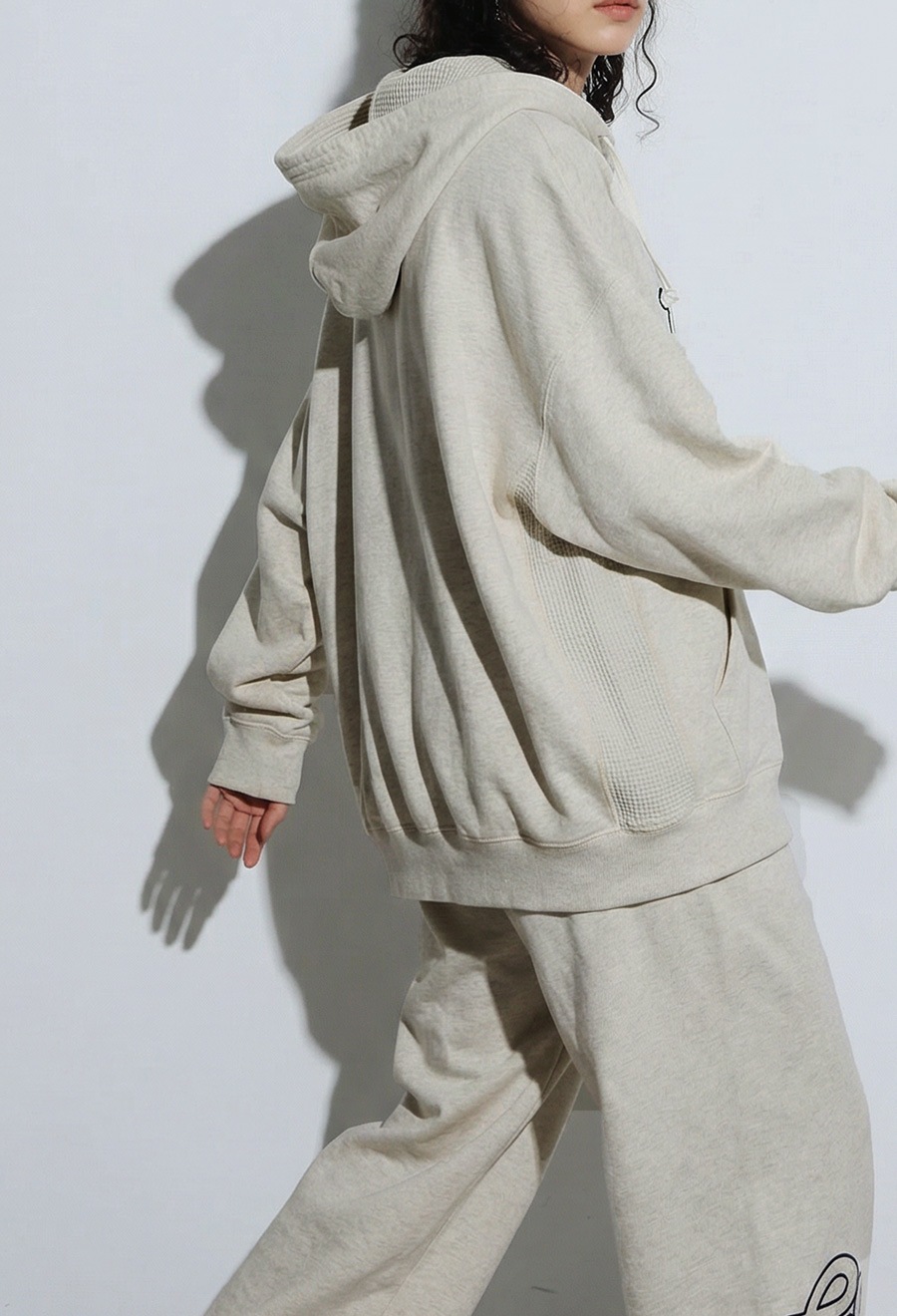 Onウィメンズパーカー ダブルフェイス パーカー レディース ジップアップ 送料無料・メール便