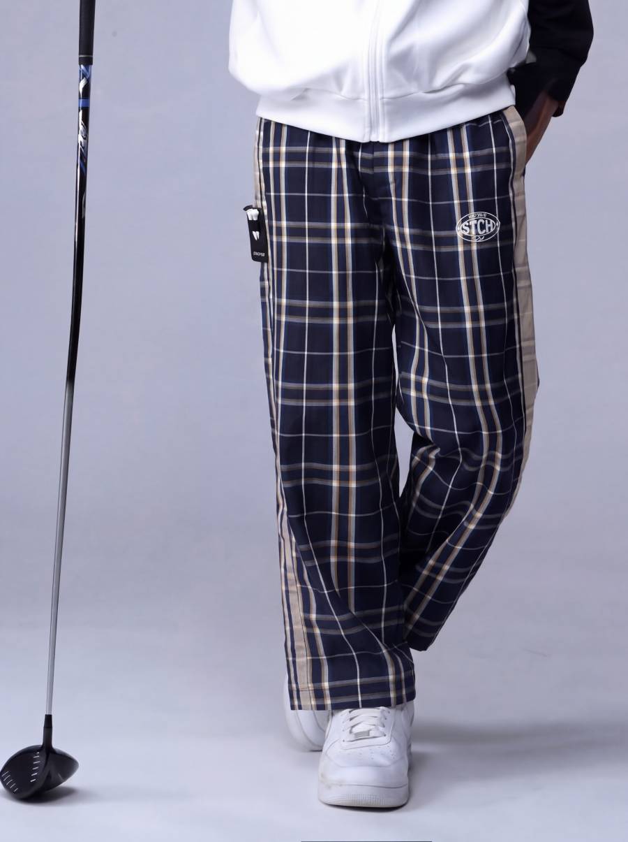 ANTIQUA GOLF×STCH ワイドパンツ レディース 送料無料・(500)メール便