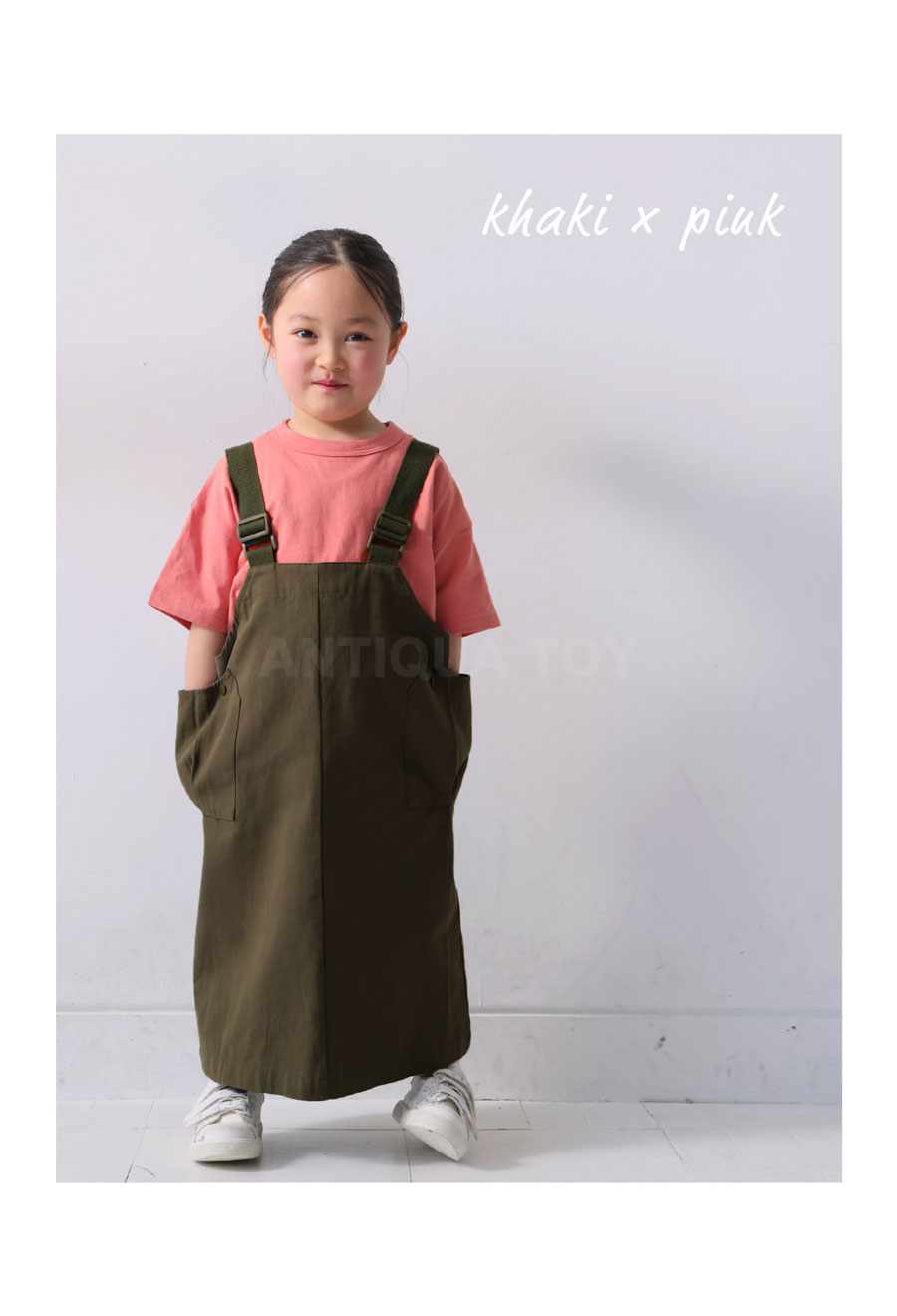 ジャンパースカート ワンピース キッズ 子供服 送料無料・(100