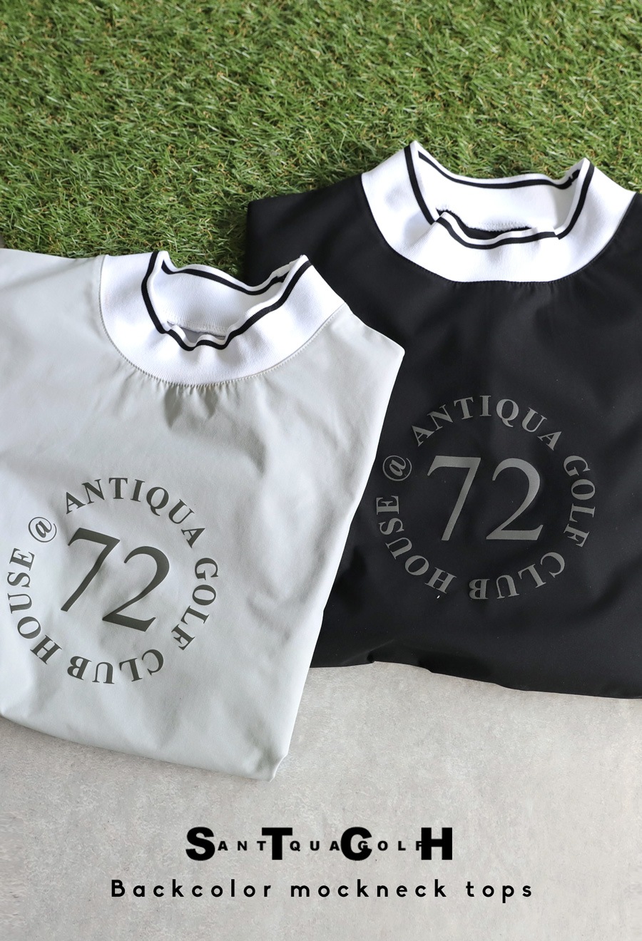 ANTIQUA GOLF×STCH トップス メンズ 送料無料・6月28日0時～再販