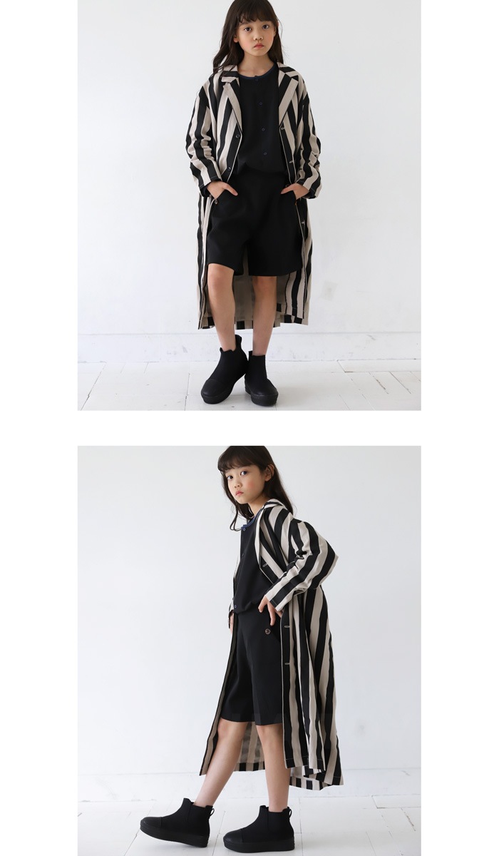 りんあんちゃんコラボ商品！コート ジャケット ストライプ