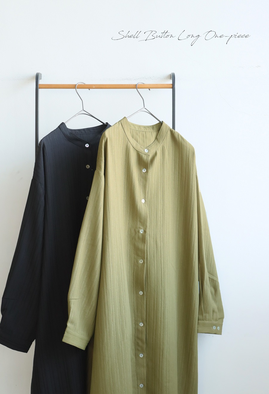 シャツワンピース レディース ワンピース 長袖 ロング 送料無料・再