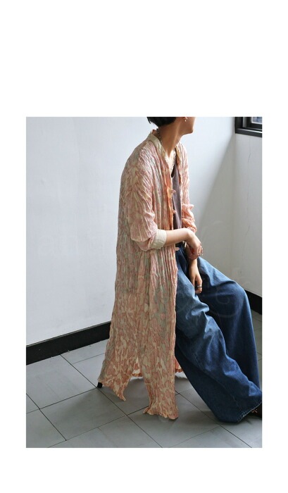 シワ加工ワンピース ワンピース レディース 長袖 送料無料・(500