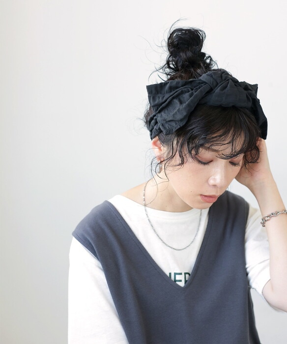 アクセ送料無料 ヘアバンド レディース ヘアアクセ ターバン リボン